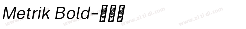 Metrik Bold字体转换 Metrik Bold字体转换